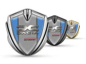 Dacia Metall Kuppel Emblem Moderner Look High-End Stil